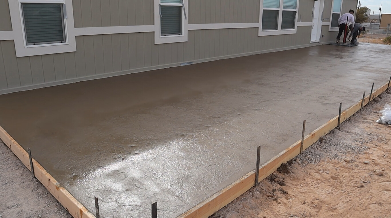 Durable concrete walkway installation by West Lafayette contractors